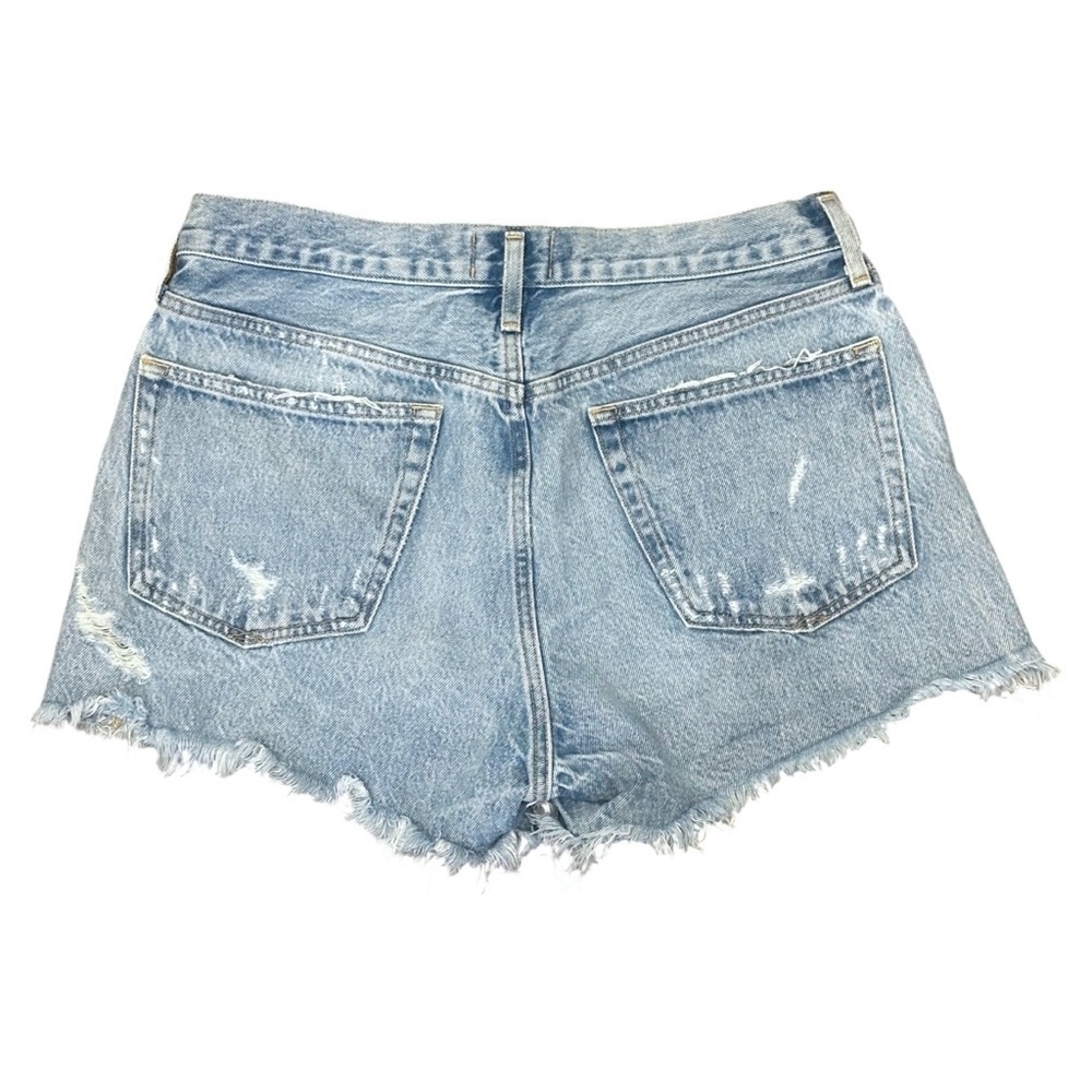 AGOLDE Parker Vintage Cutoff Distressed Jean Shorts Swapmeet Women’s 29 A026-811 - Picture 5 of 7